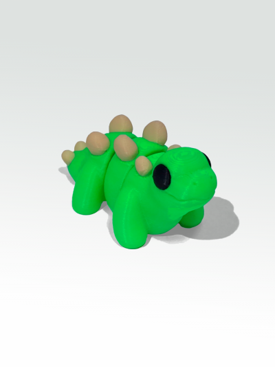 Estegosaurio Juguete Flexible Minimal