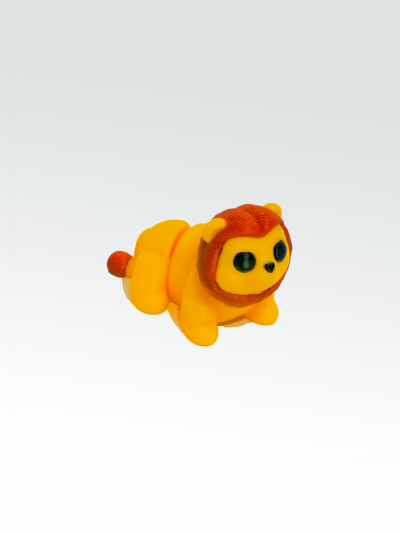 León Minimal Juguete Flexible Antiestrés 3D