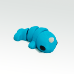 Narval Minimal Juguete Flexible impreso en 3D