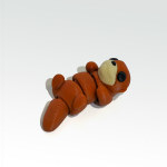 Nutria Juguete Flexible Minimal