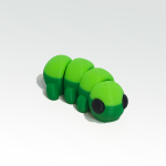 Oruga Minimal Juguete Flexible