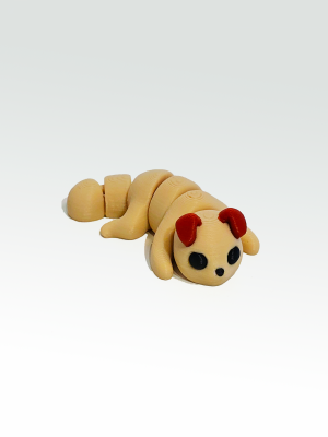 Perro Minimal Juguete Flexible impreso en 3D