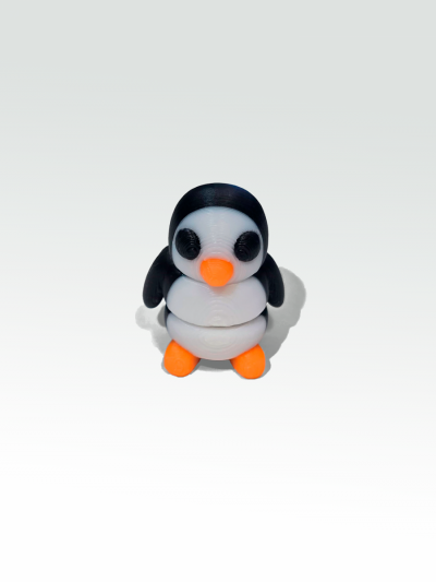 Pinguino Juguete Flexible Minimal