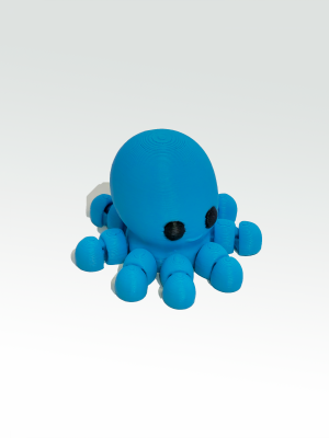 Pulpo Juguete Flexible Minimal