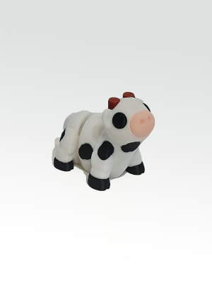 Vaca Juguete Flexible Minimal
